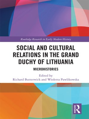 cover image of Social and Cultural Relations in the Grand Duchy of Lithuania